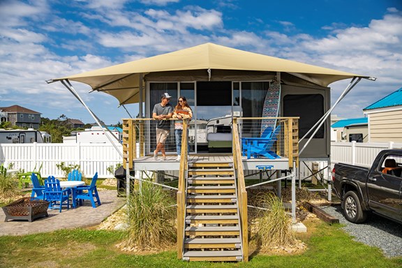 Glamping Tent, 1 Room (Full Bath with Shower) - Sleeps 4