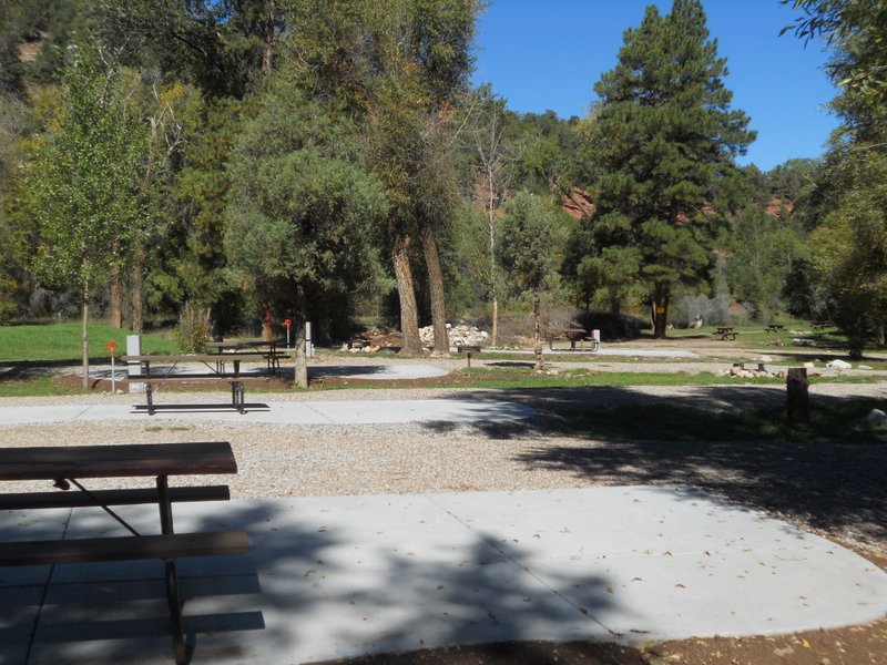 Spacious Pull-Thru Sites