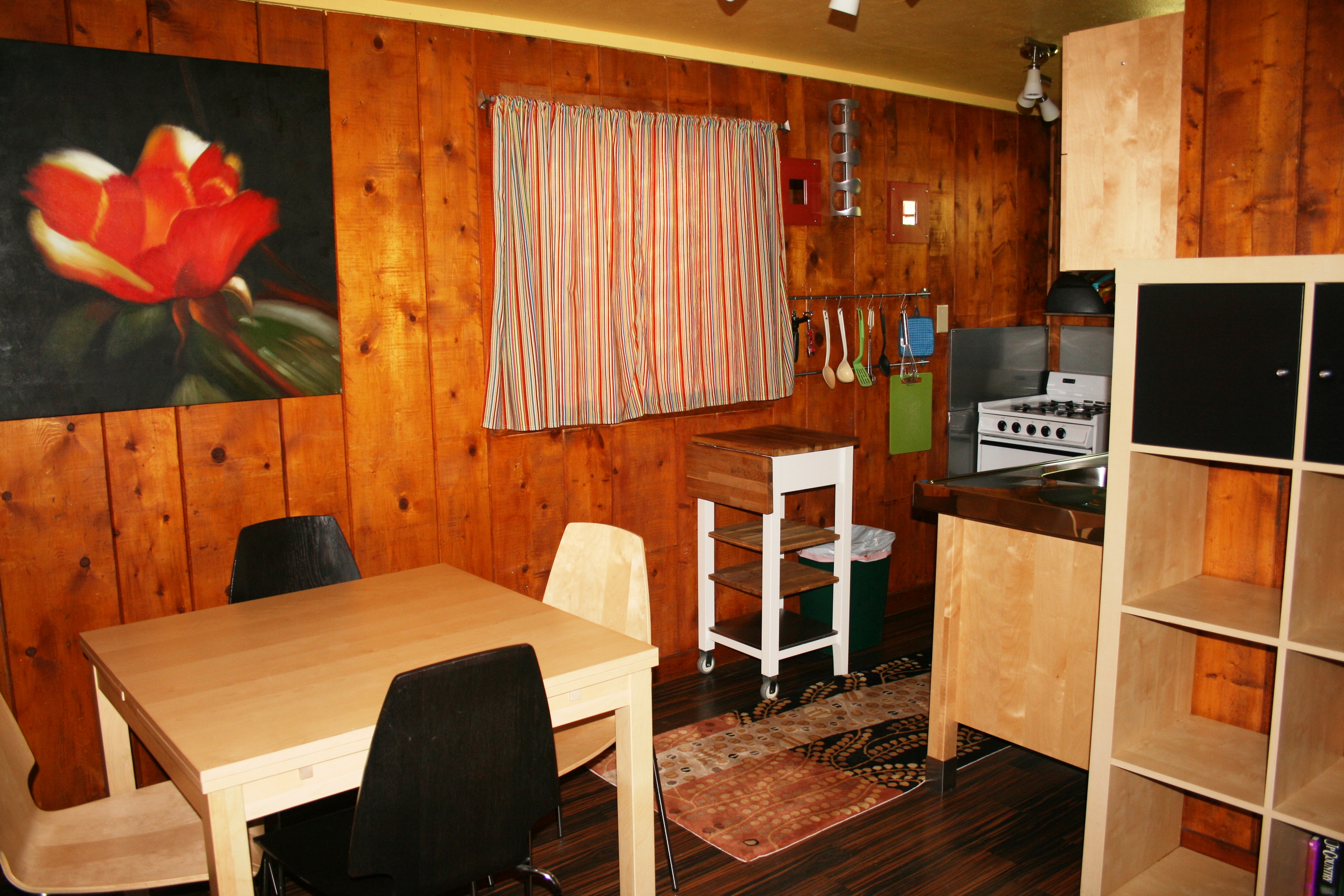 Dining area off the kitchen.