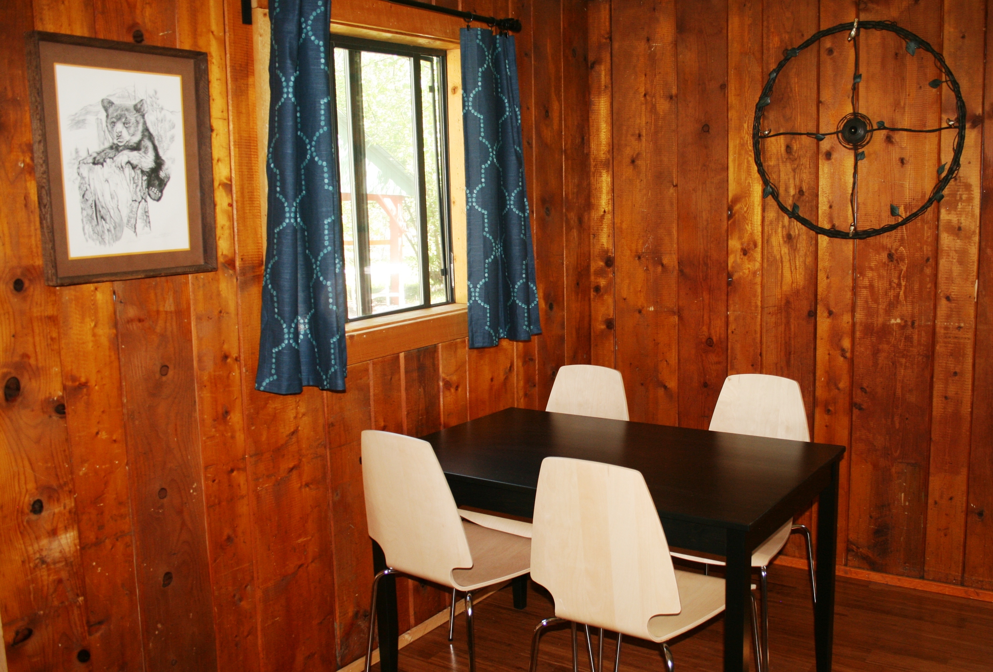 Dining area off the kitchen.