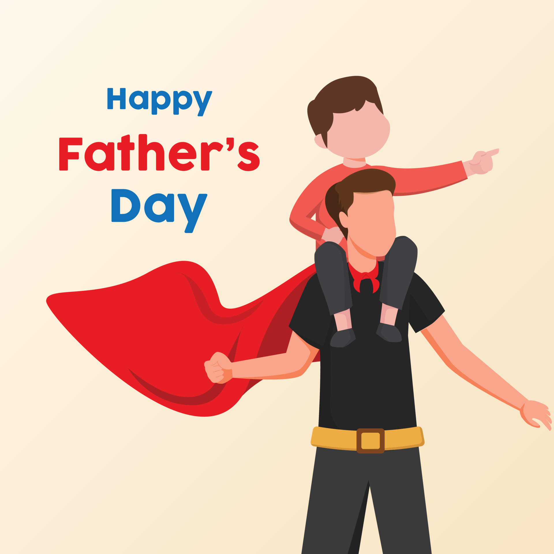 Fathers Day / Superhero Photo