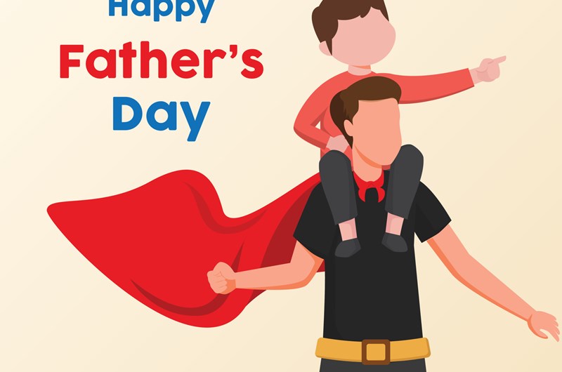 Fathers Day / Superhero Photo