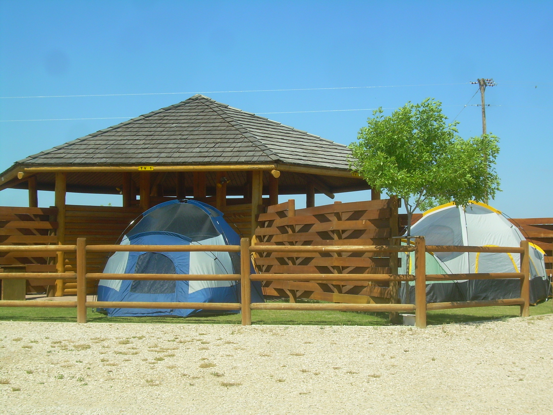 Tent village