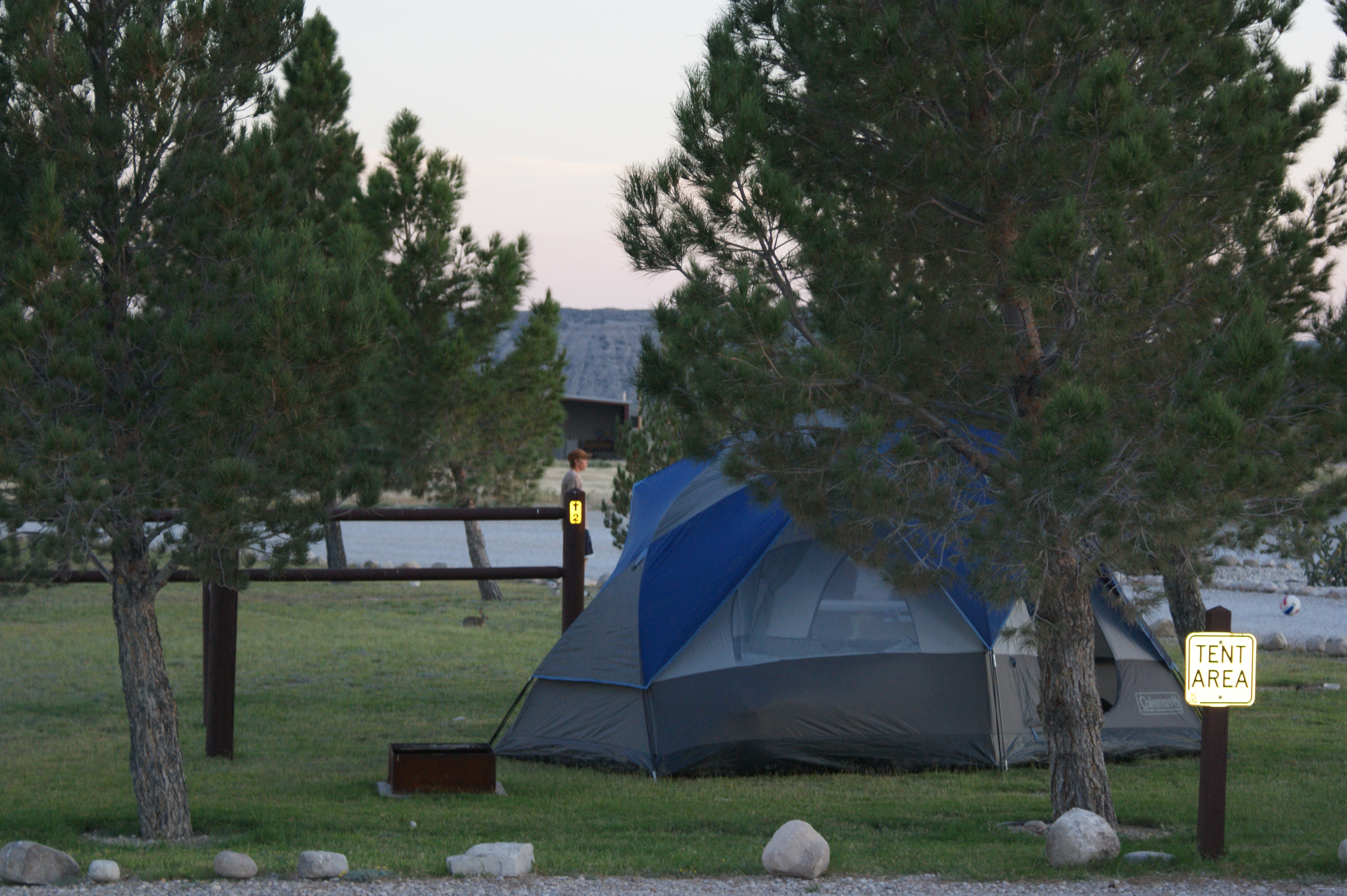 Tent area