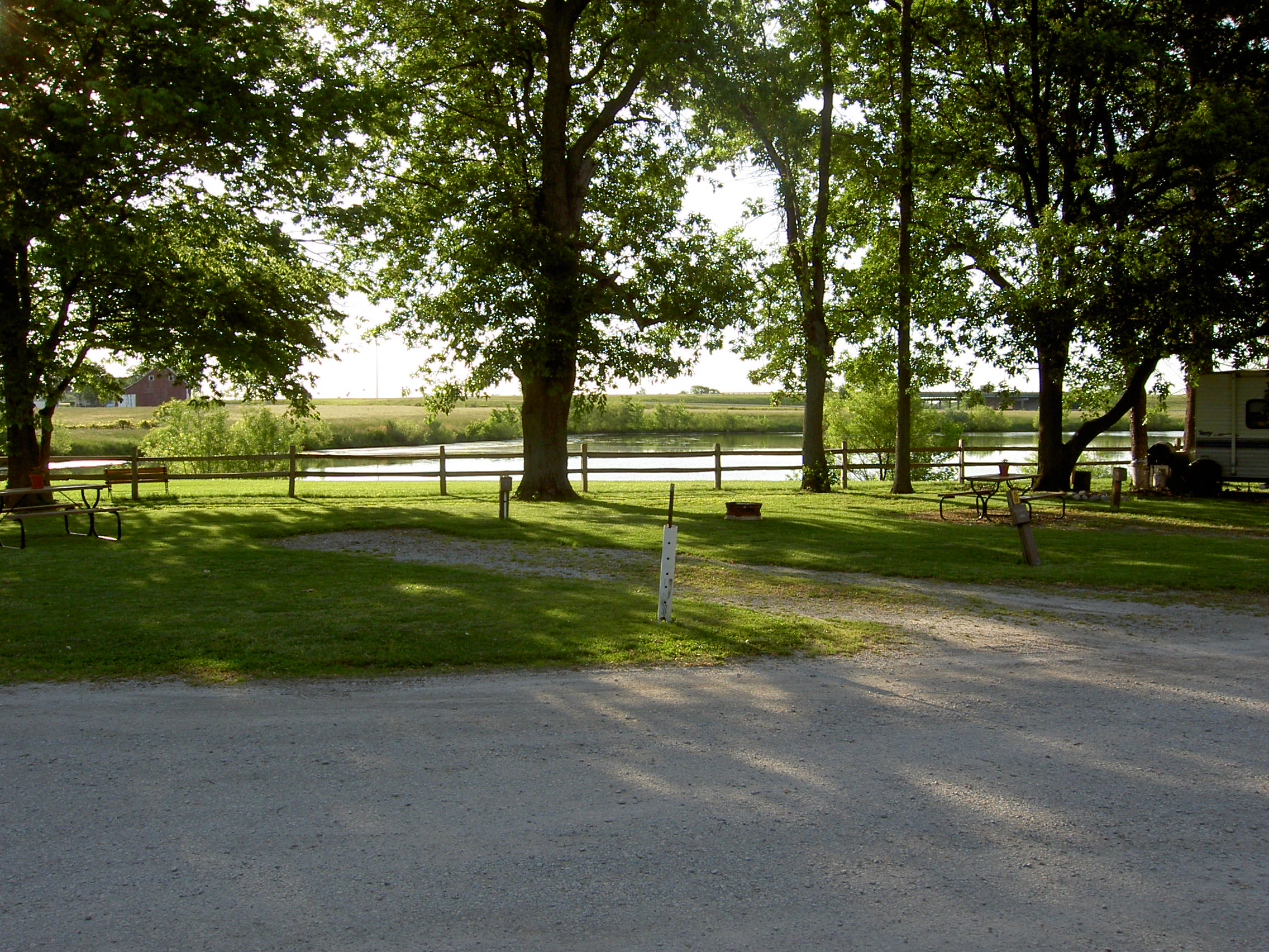 Water Electric 30 Amp View of Pond