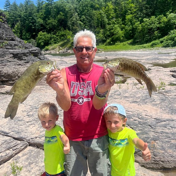 Fishing the Schoharie Creek