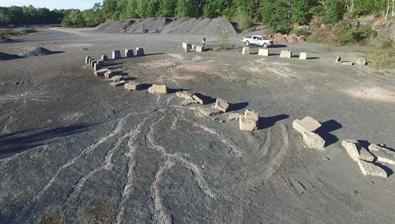 Gilboa Fossil Forest near Gilboa Dam