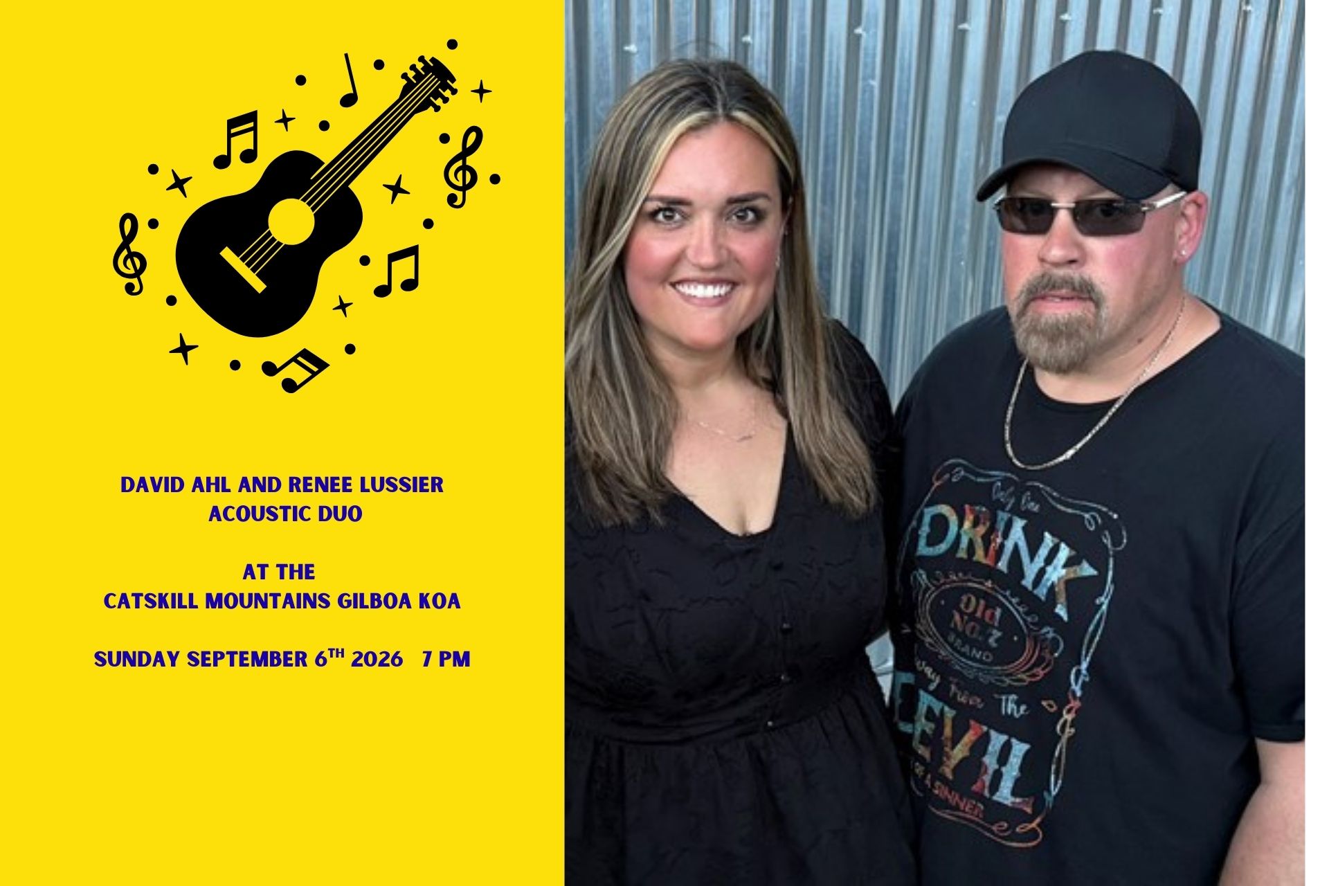 David Ahl and Renee Lussier Acoustic September 6th Photo