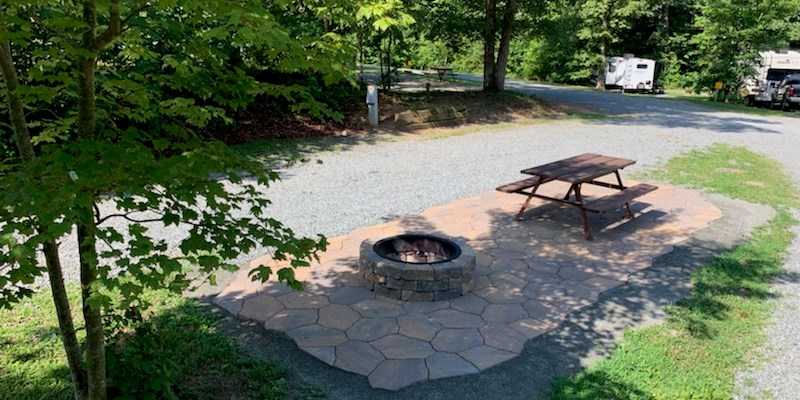Full Hookup with a Patio
