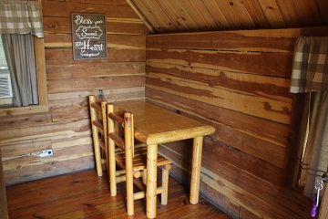 1 Room Pet Friendly Cabin E, sleeps 2