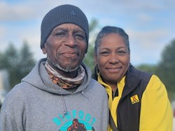 Susan Giles, GM and Anthony Fearron, Grounds