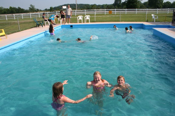 Fun in the pool!