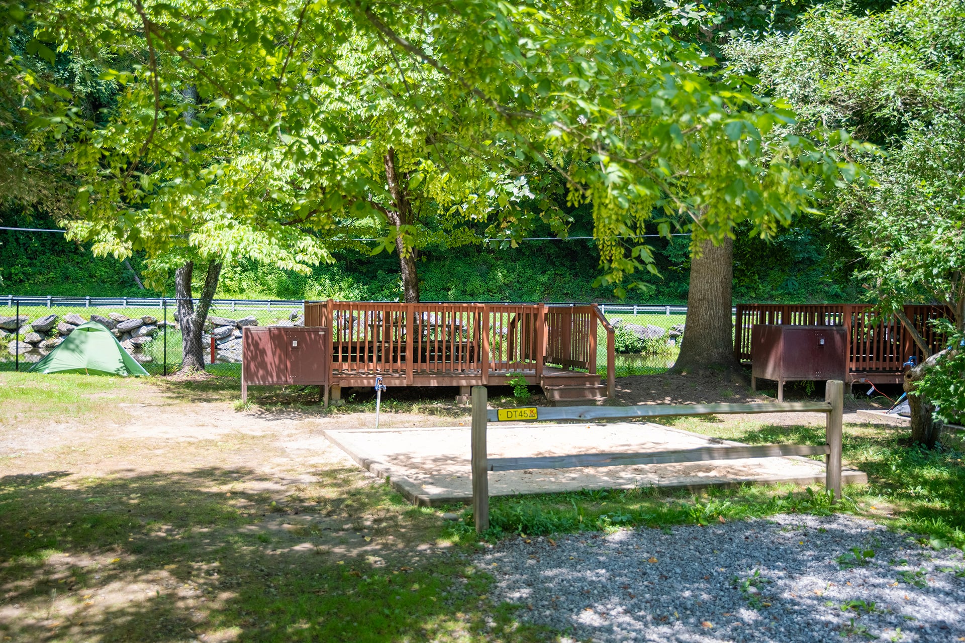 T45 - Tent Site, Water & Electric, Premium