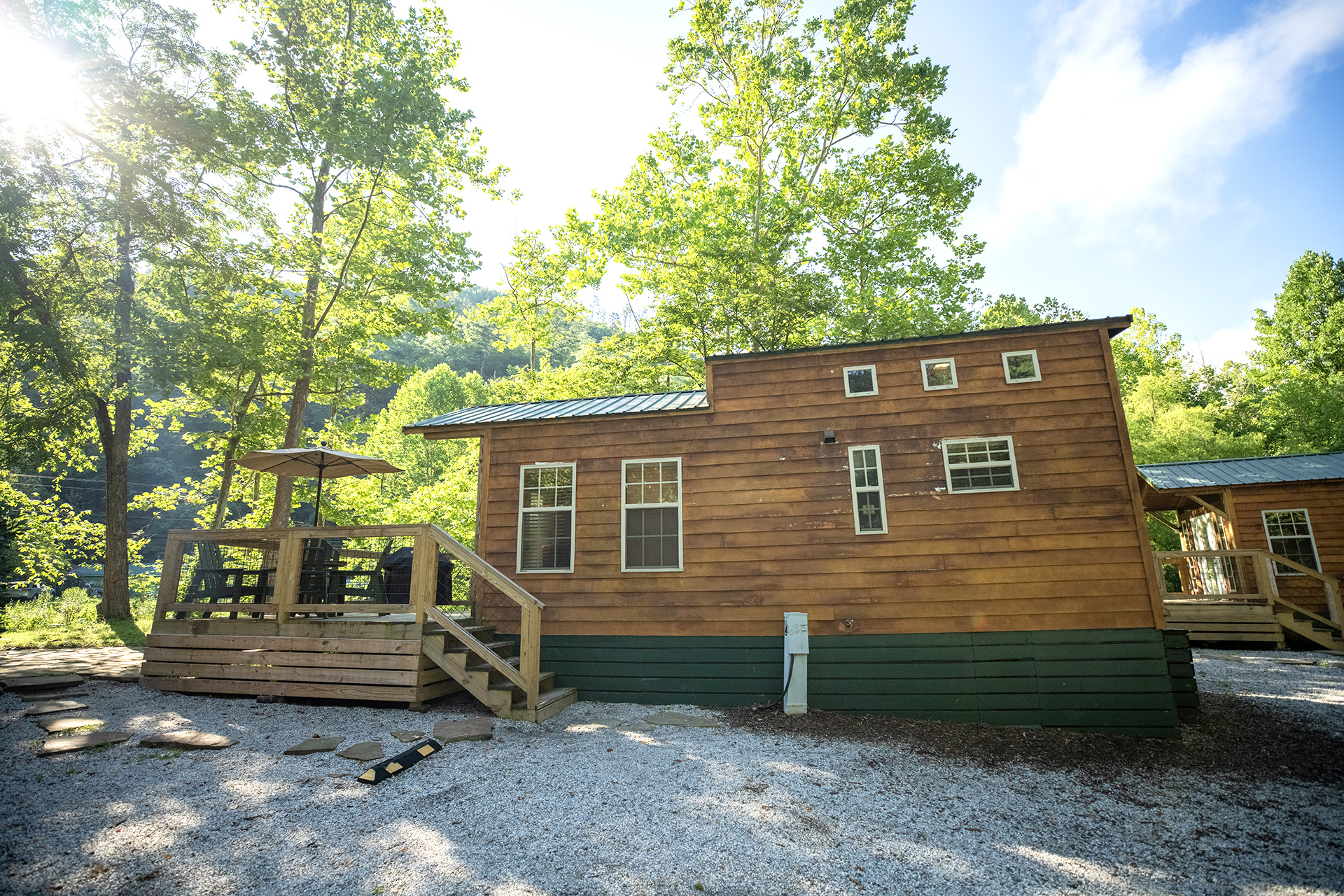 DC226 - Deluxe Cabin, 2 Room with Loft, River