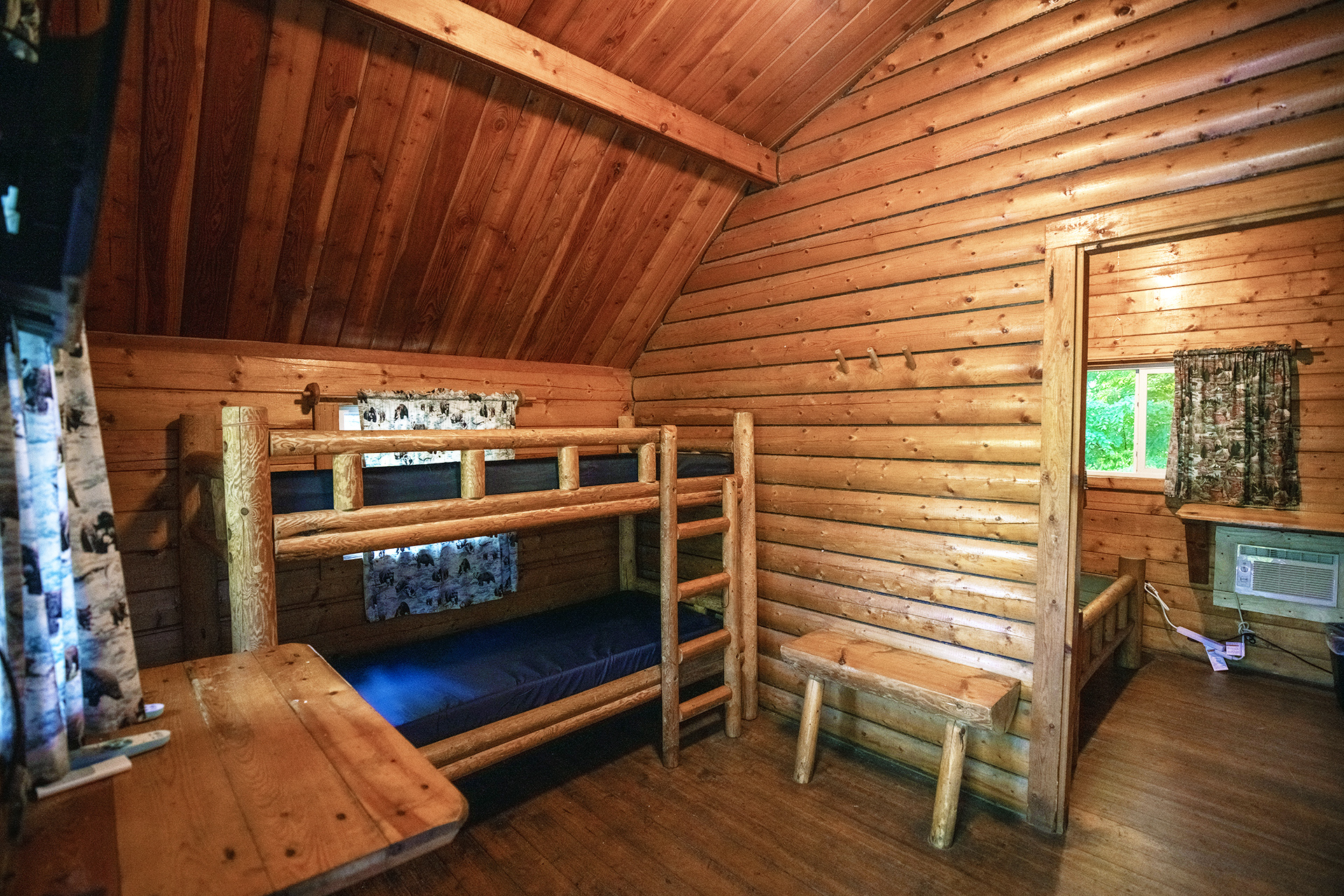 CC253 - Camping Cabin, 2 Room with Upgraded Deck on Creek