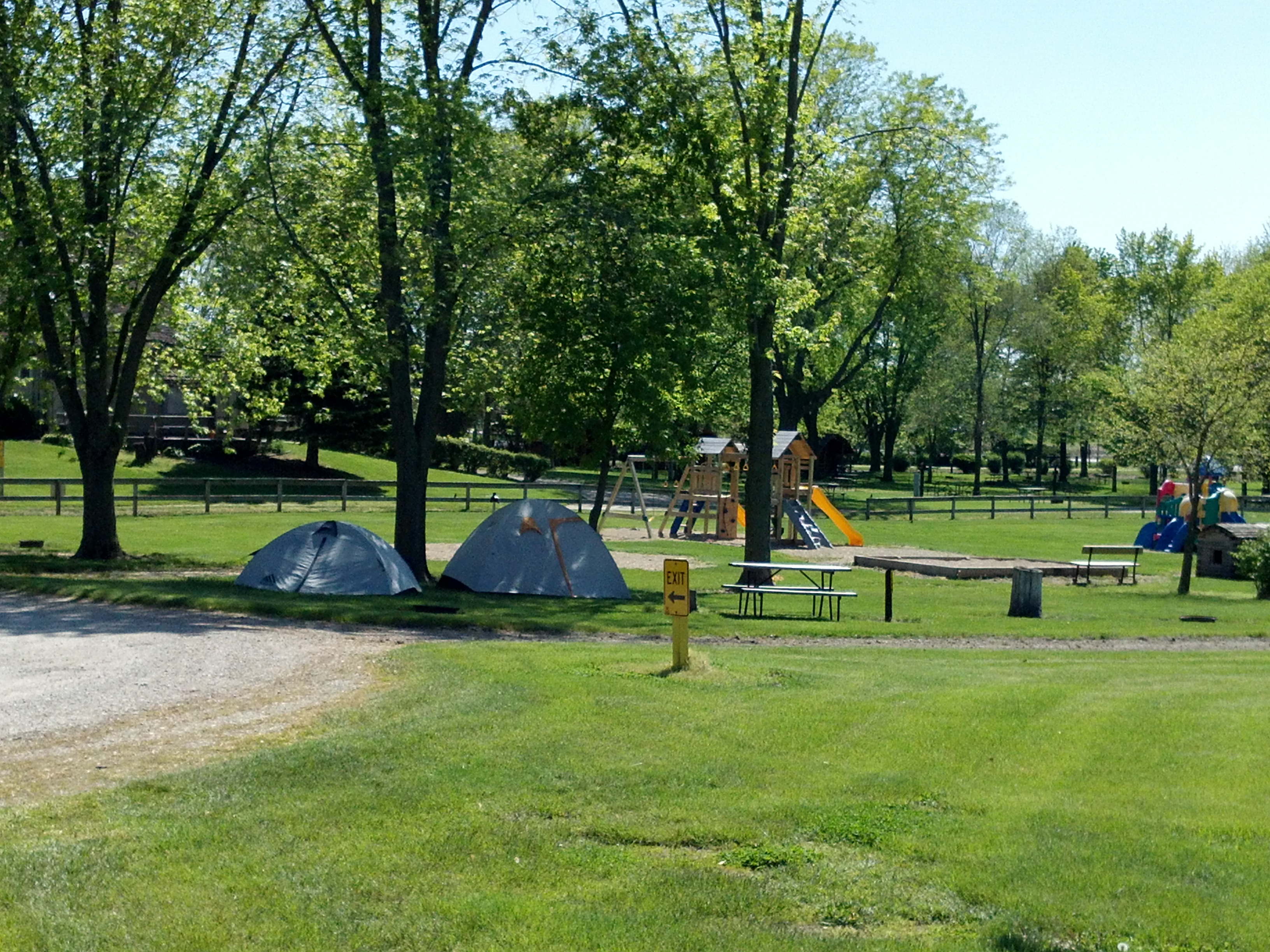 Spacious Tent Sites