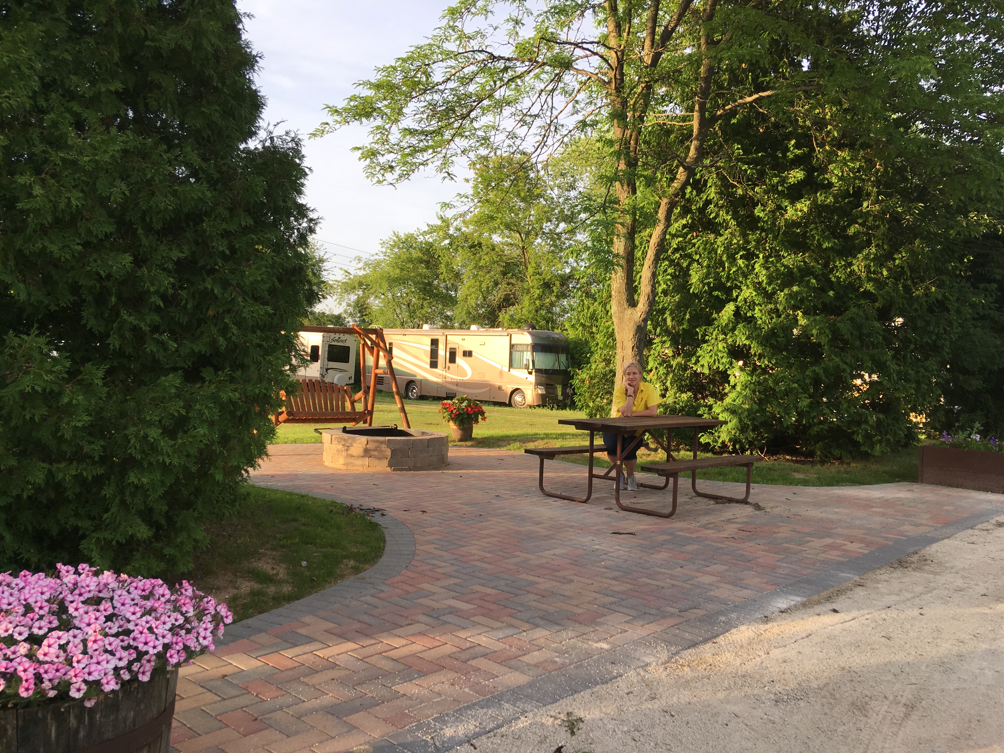 Deluxe Patio Site