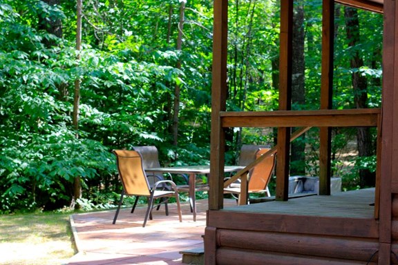 Hemlock Cabin - Patio