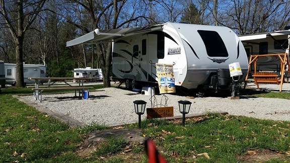 Spring camping