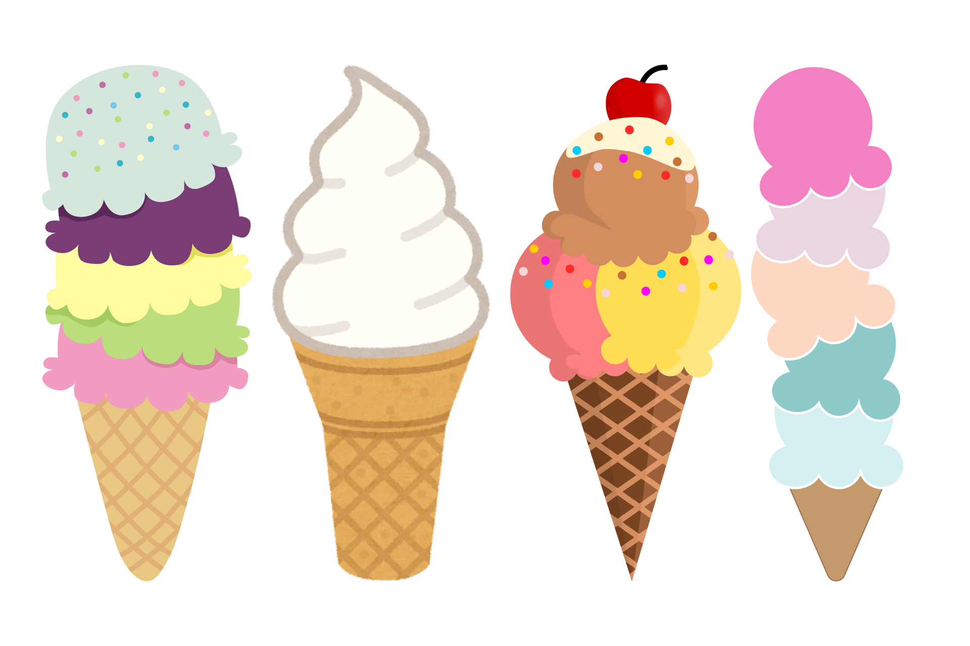 Ice Cream Pool Party Photo