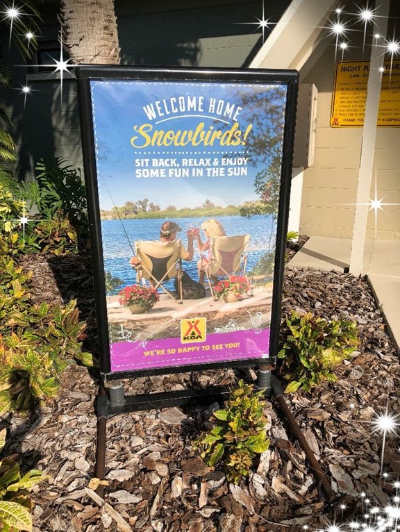 Welcome Back Snowbirds