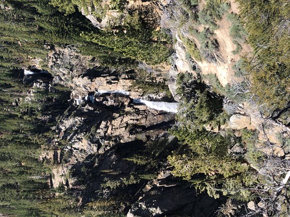 Hiking Leavitt falls