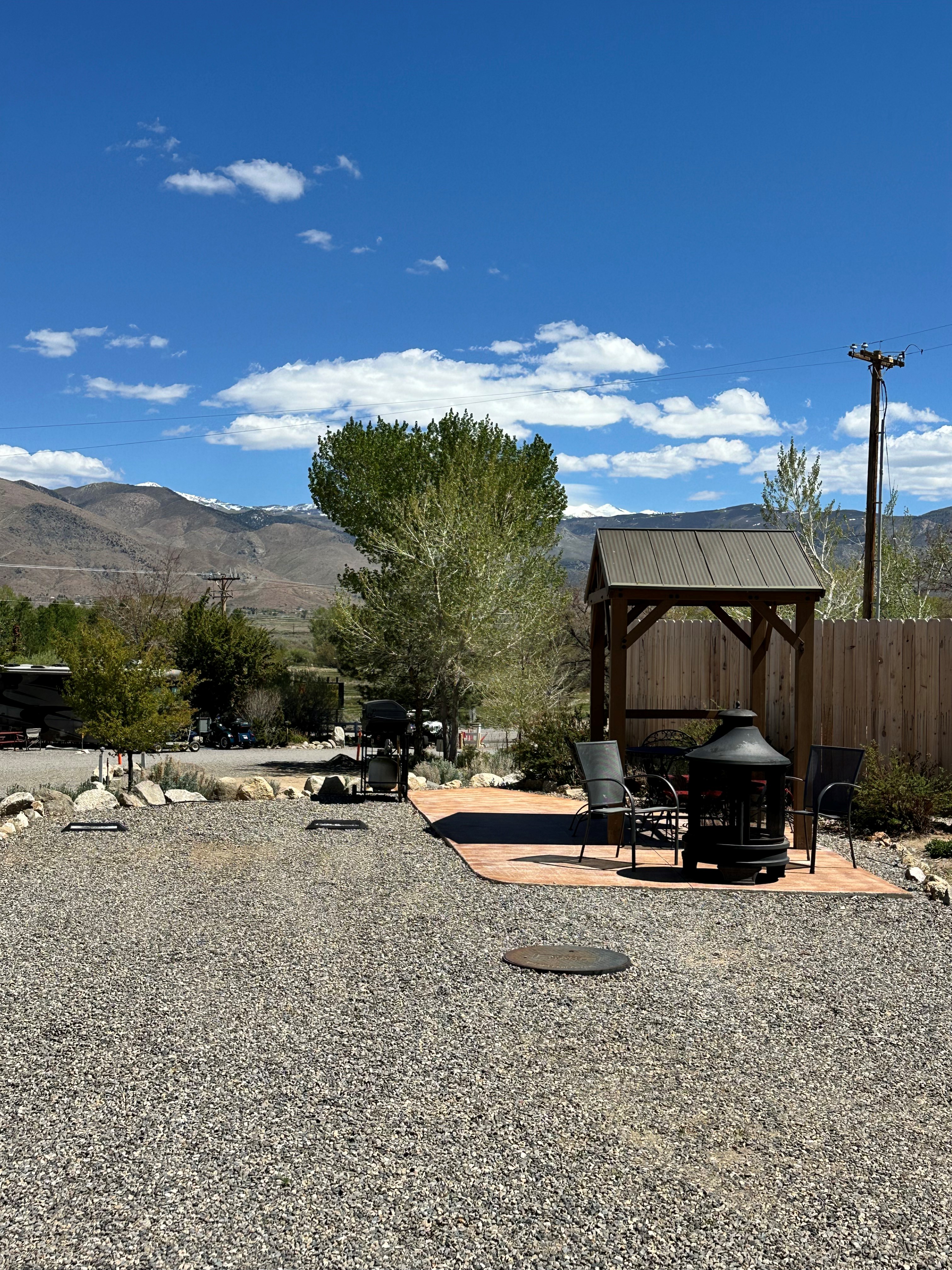 Site 308 Shade structure