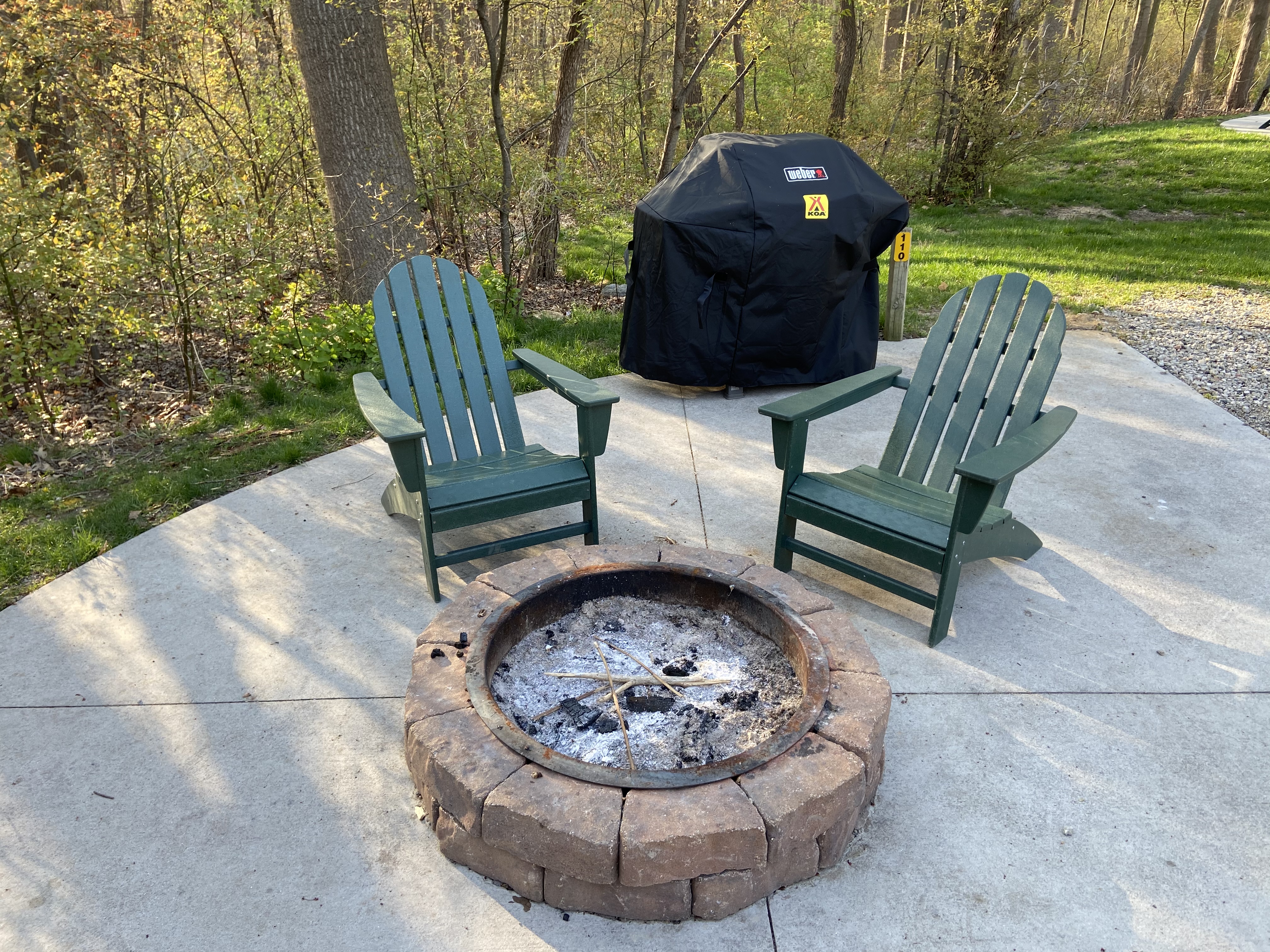 Deluxe patio RV