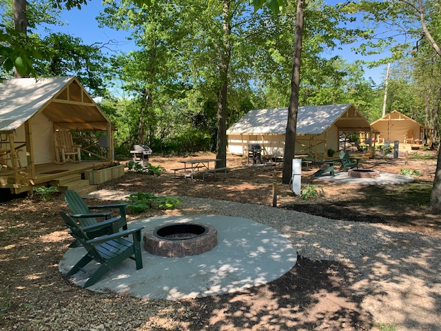 Luxury Glamping Tent Sites