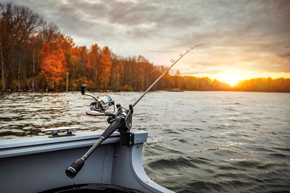 Fishing the Areas Lakes