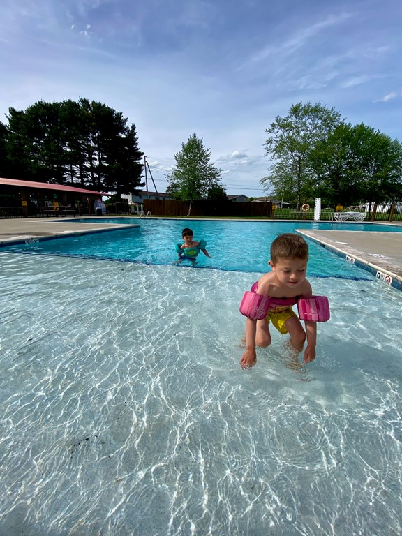 Shallow Pool Area for Kids