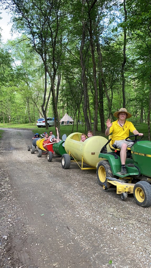 Barrel Train Ride