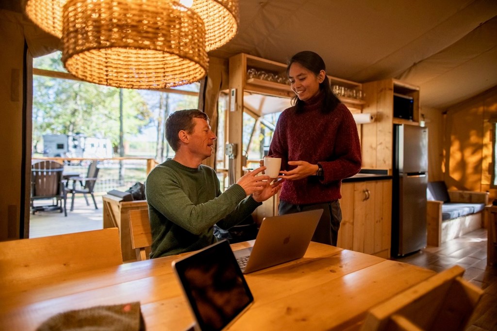 Work Remotely, Relax Fully: Glamping at Coshocton KOA