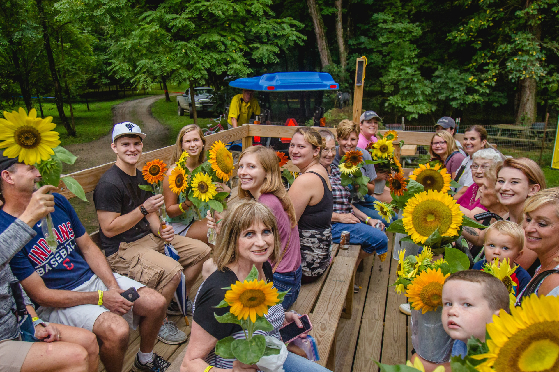 Family Day - Coshocton Sunflower Festival Photo