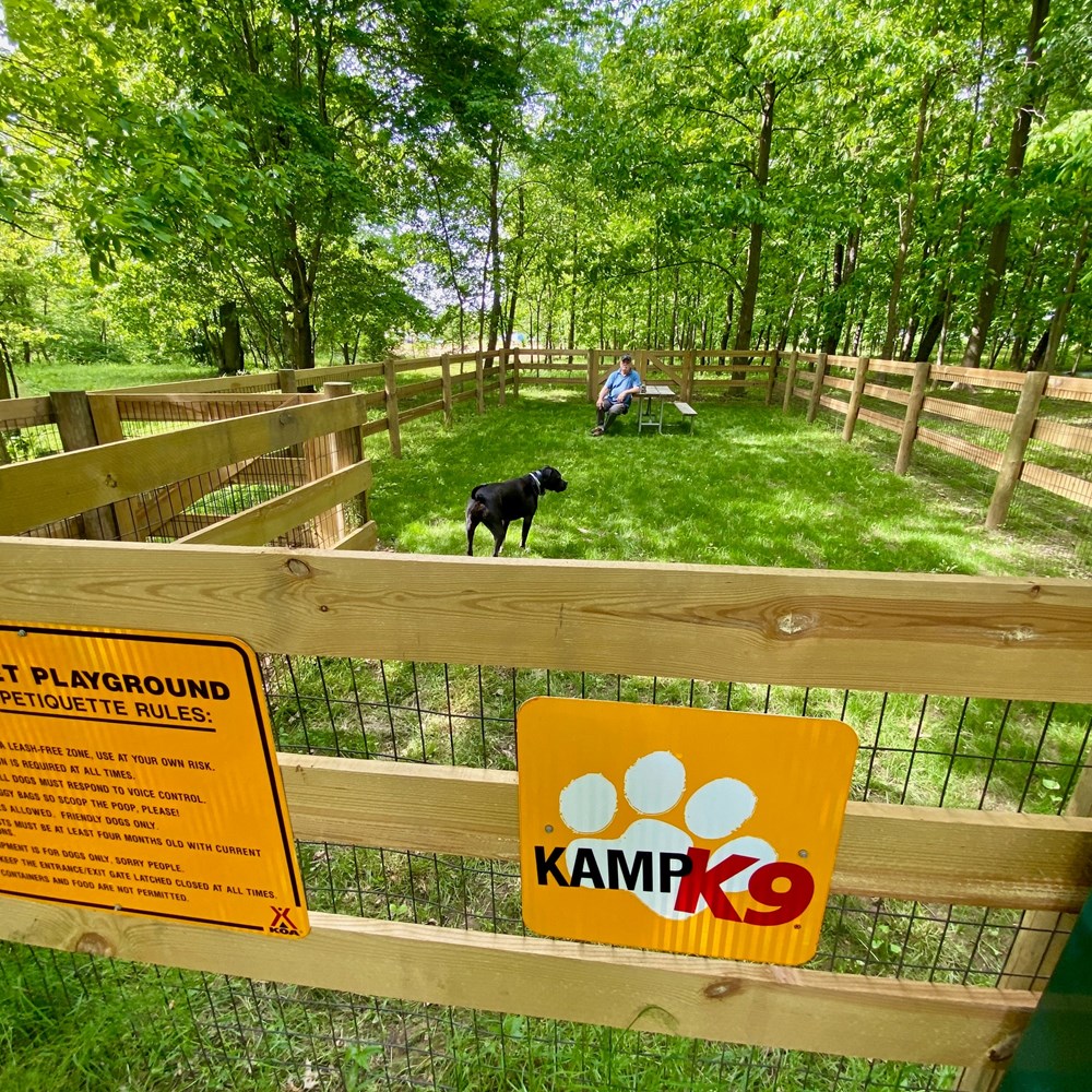 KampK9 at Coshocton KOA Holiday