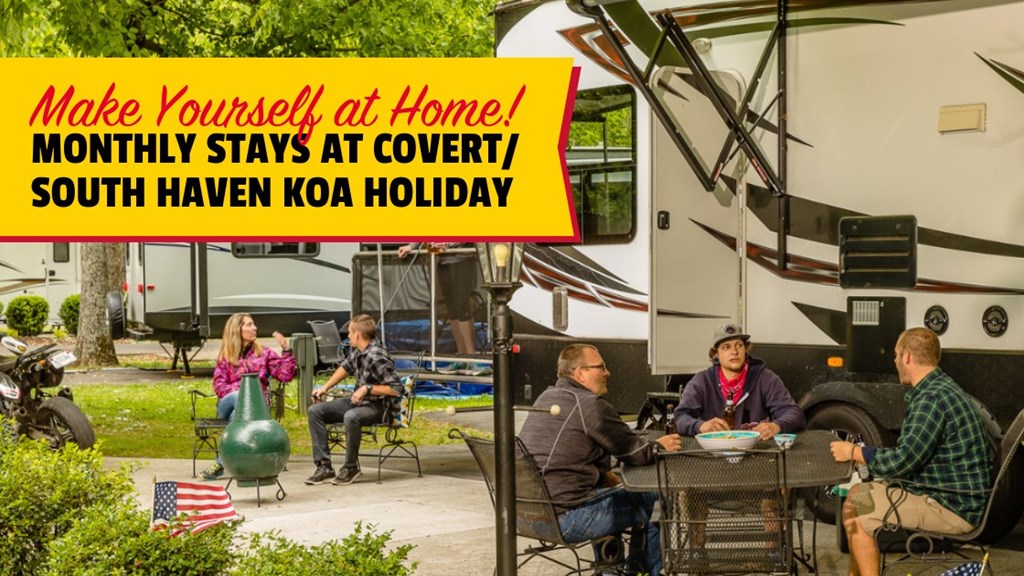 Monthly Stays at Covert/South Haven KOA