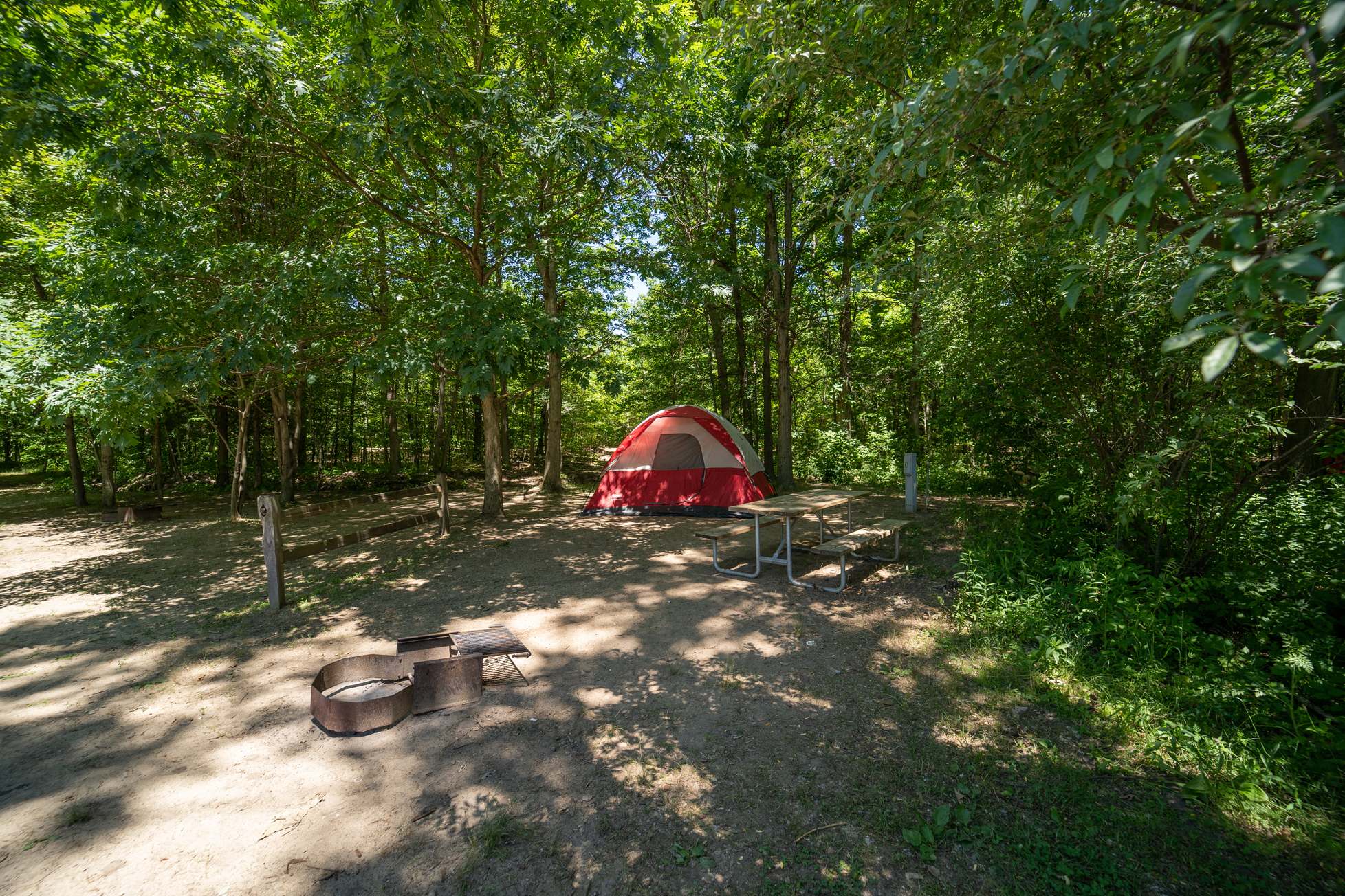 Tent site