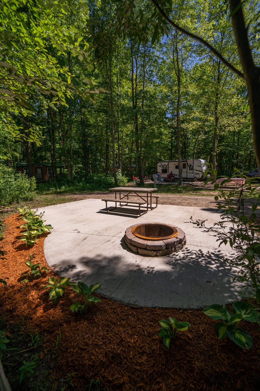 Back in 5/30amp w/ patio