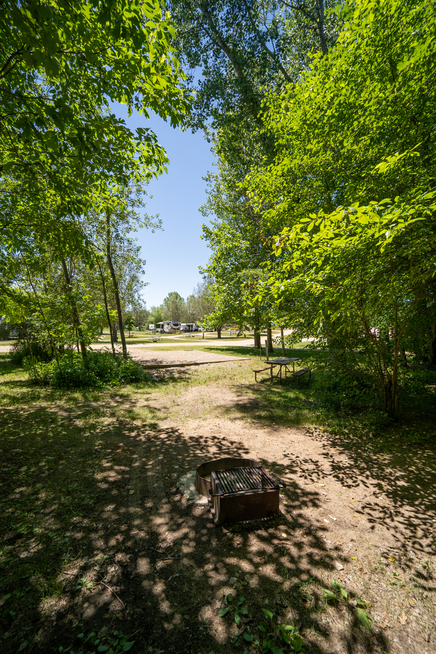 Tent site