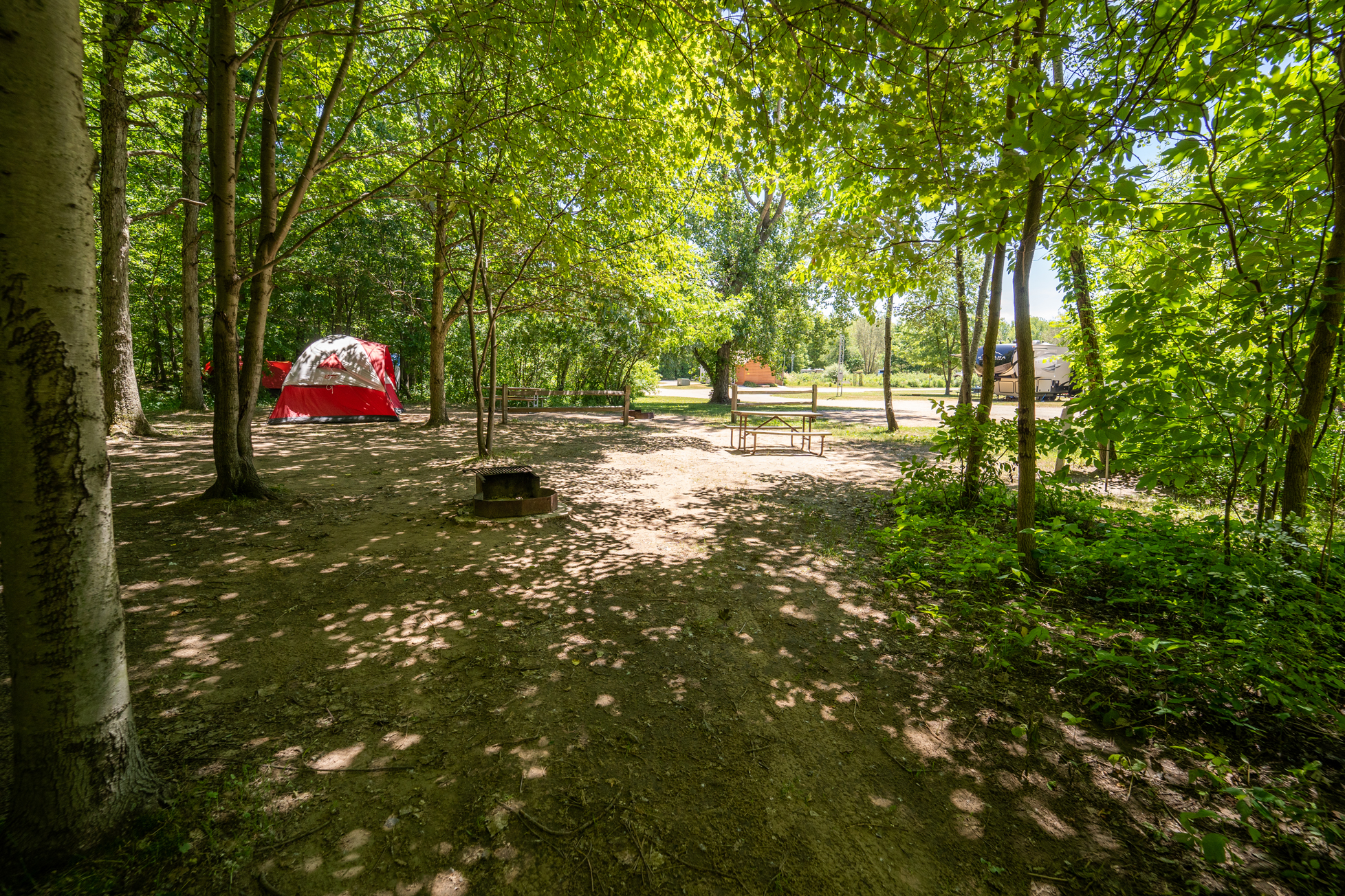 Tent site