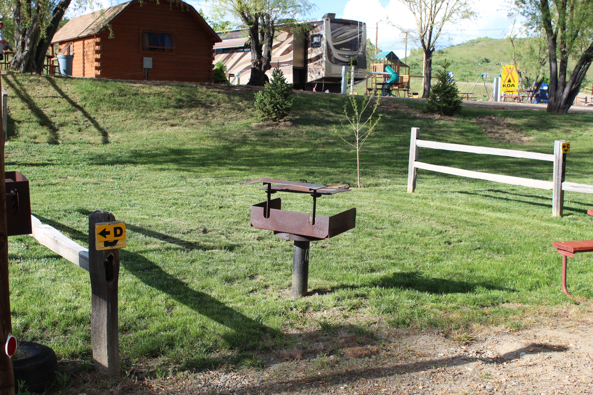 Tent sites