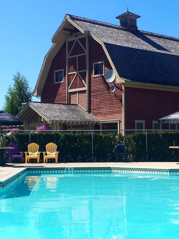 Relax pool side - just steps from our Campground