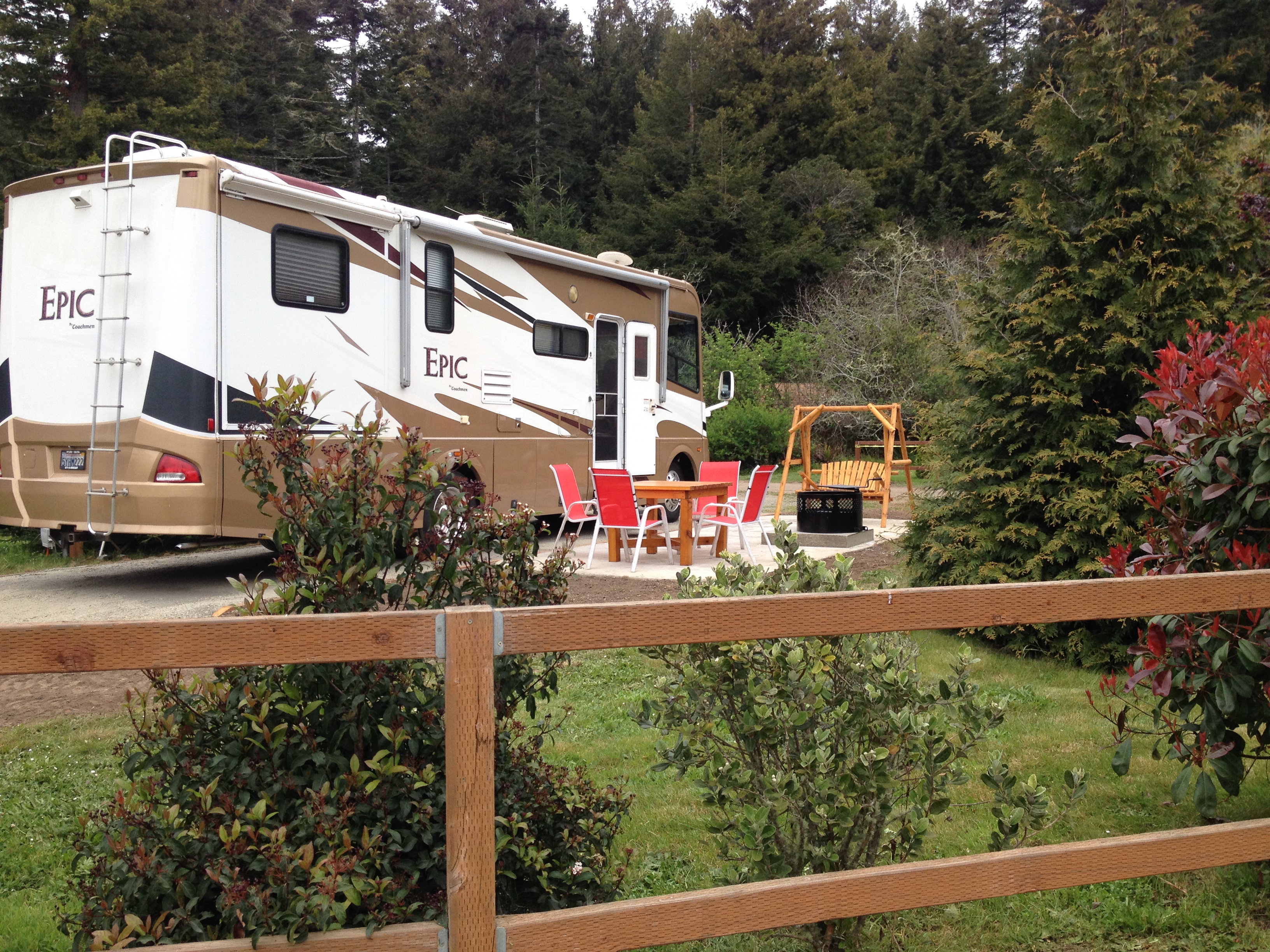 Deluxe RV site