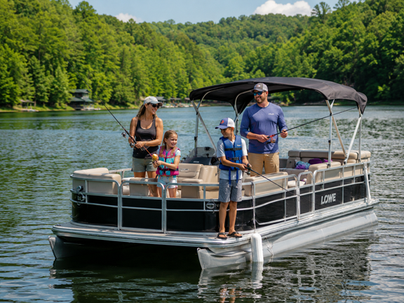 Fishing on Crown Lake