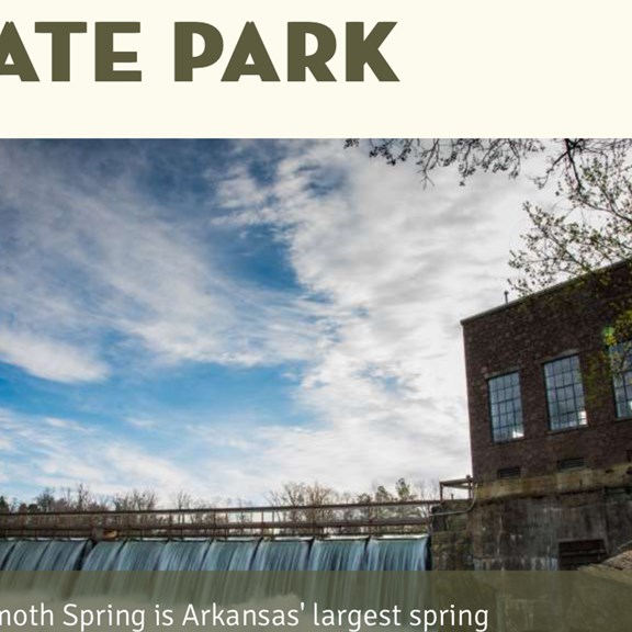 Mammoth Spring State Park