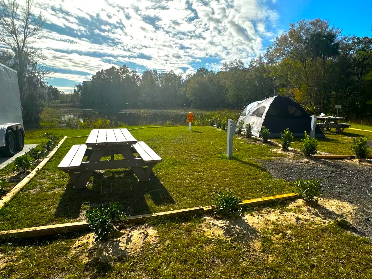 Crystal River RV Park Tent Site