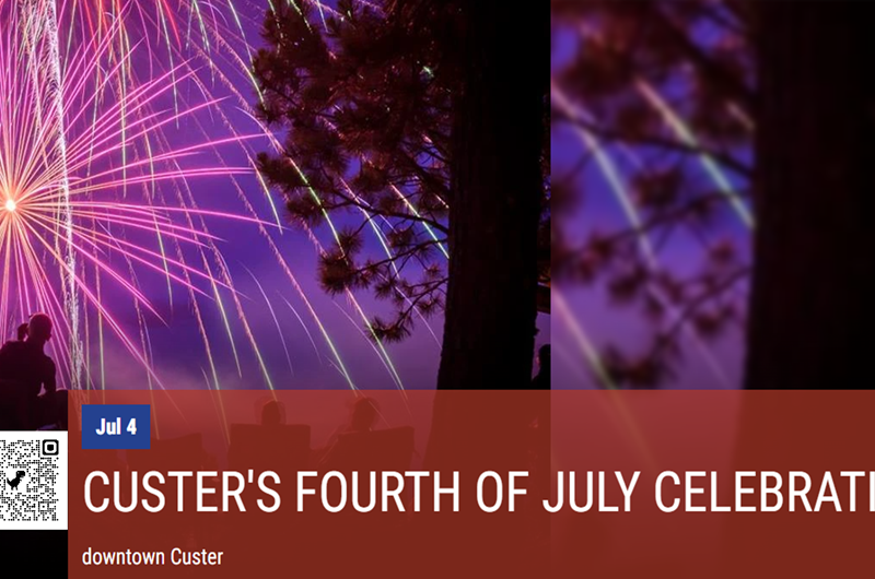 Custer's Fourth Of July Celebration Photo