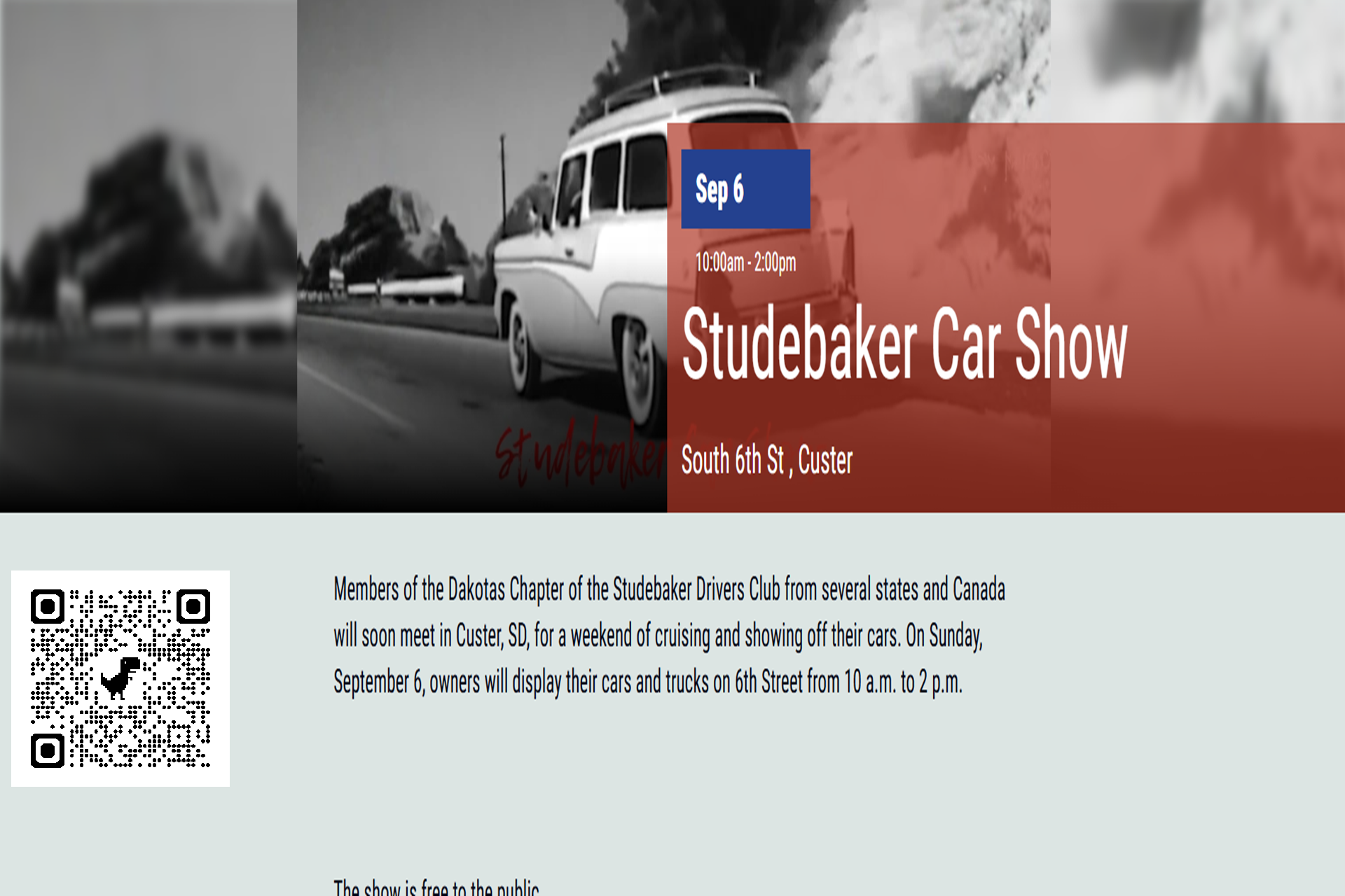 Studebaker Car Show Photo