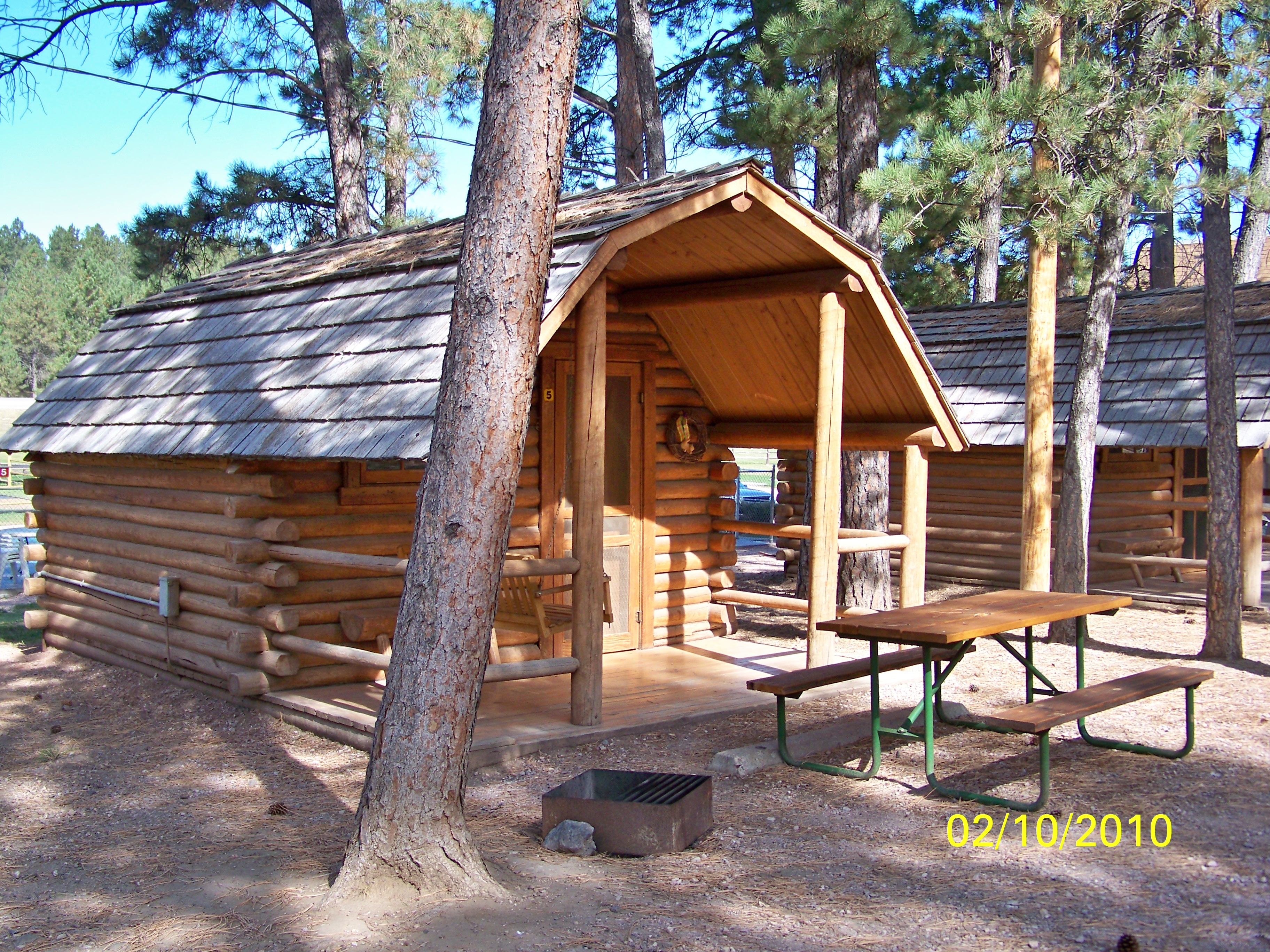 One room cabin