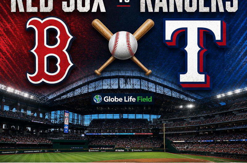 Boston Red Sox at Texas Rangers - Globe Life Field Photo